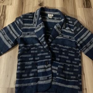 Stefano International Aztec  3/4 Sleeve Vintage Jacket Large